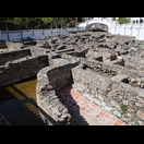 Reste der ehemaligen römischen Fischfabrik